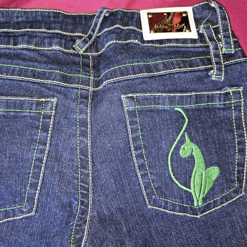 Vintage Juniors Womans Baby Phat Jeans Capris